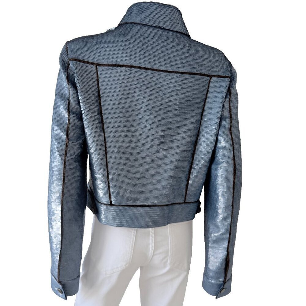 Veronica Beard Luz Sequin Jacket NWT Size L - Picture 3 of 13